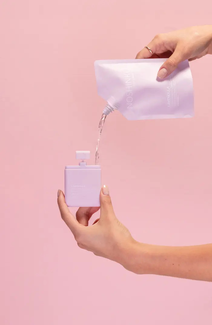 Lavendula Nourishing Sanitizing Spray & Wipes Clean Travel Set | Nordstrom