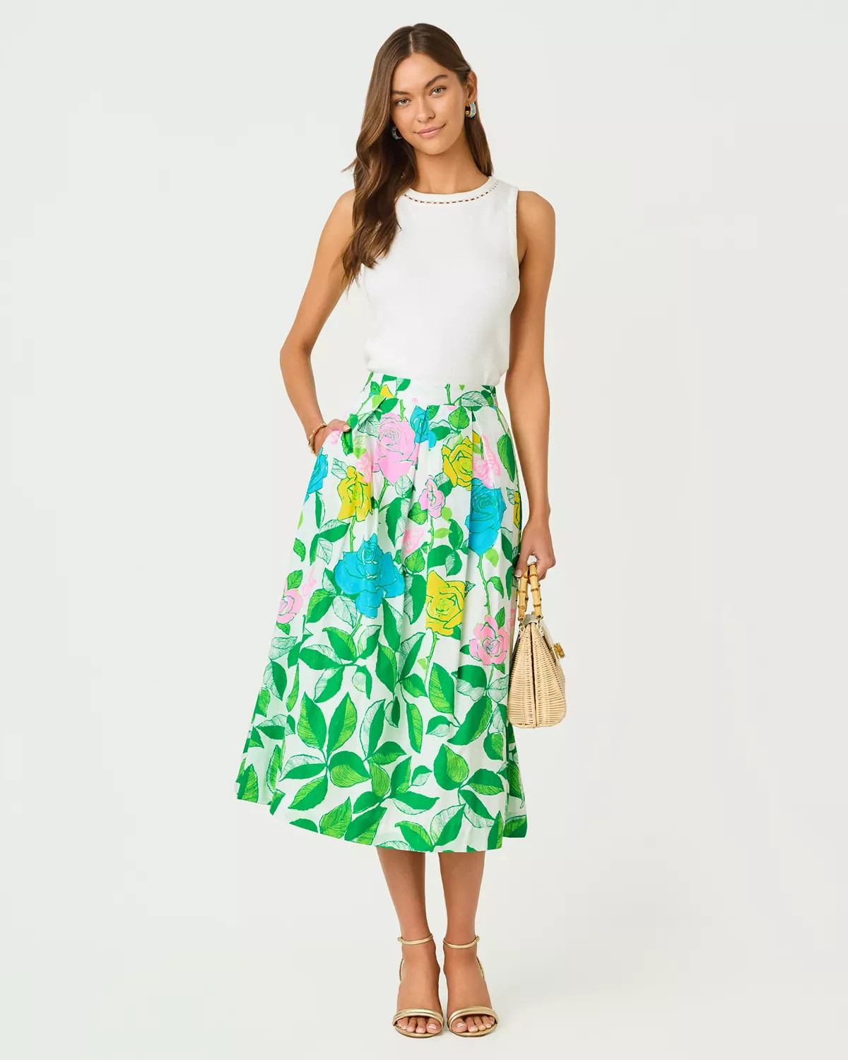 Izela Midi Skirt | Lilly Pulitzer