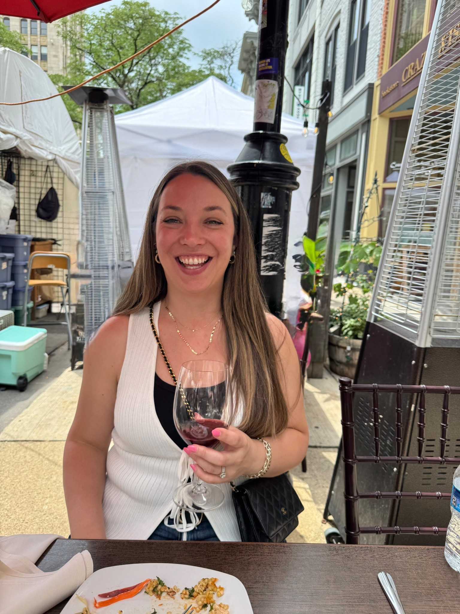 White top date night gold jewelry

Wearing medium in both the white top and black tank!

#LTKPetite #LTKOver40 #LTKWorkwear
