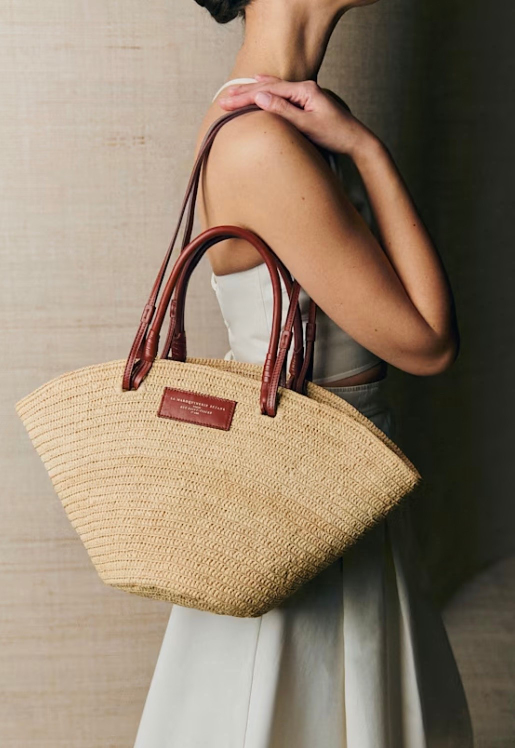 Sezane basket purse summer purse 

#LTKootd