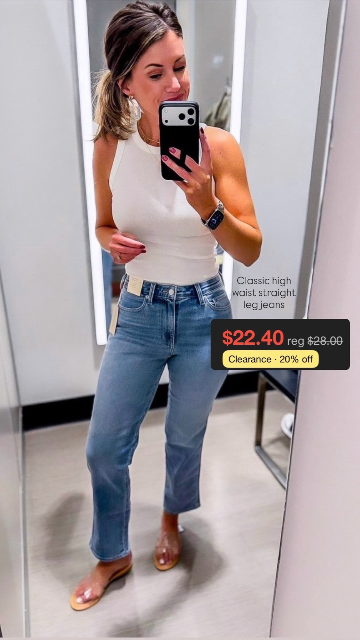 🚨 Now clearance priced 

Target jeans that fit like a glove. Classic straight leg style.

#LTKSeasonal #LTKmomlife #LTKootd