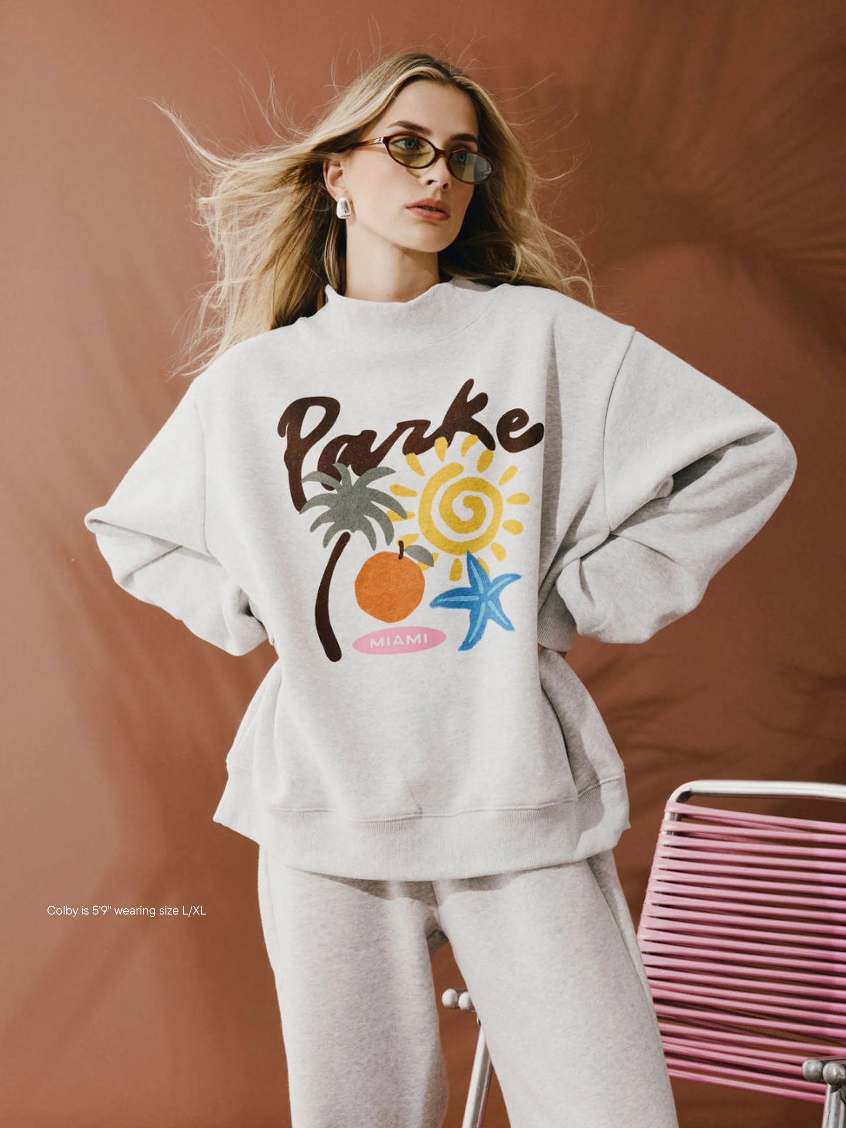 Miami Graphic Mockneck | Parke