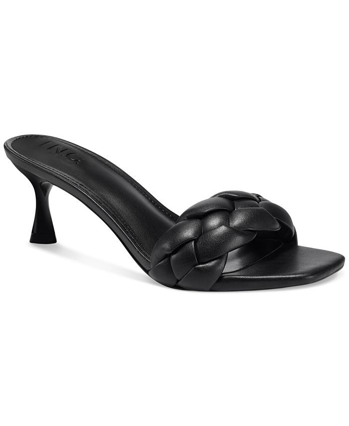 INC International Concepts Parker Woven Slide Sandals, Created for Macy's & Reviews - Sandals - S... | Macys (US)