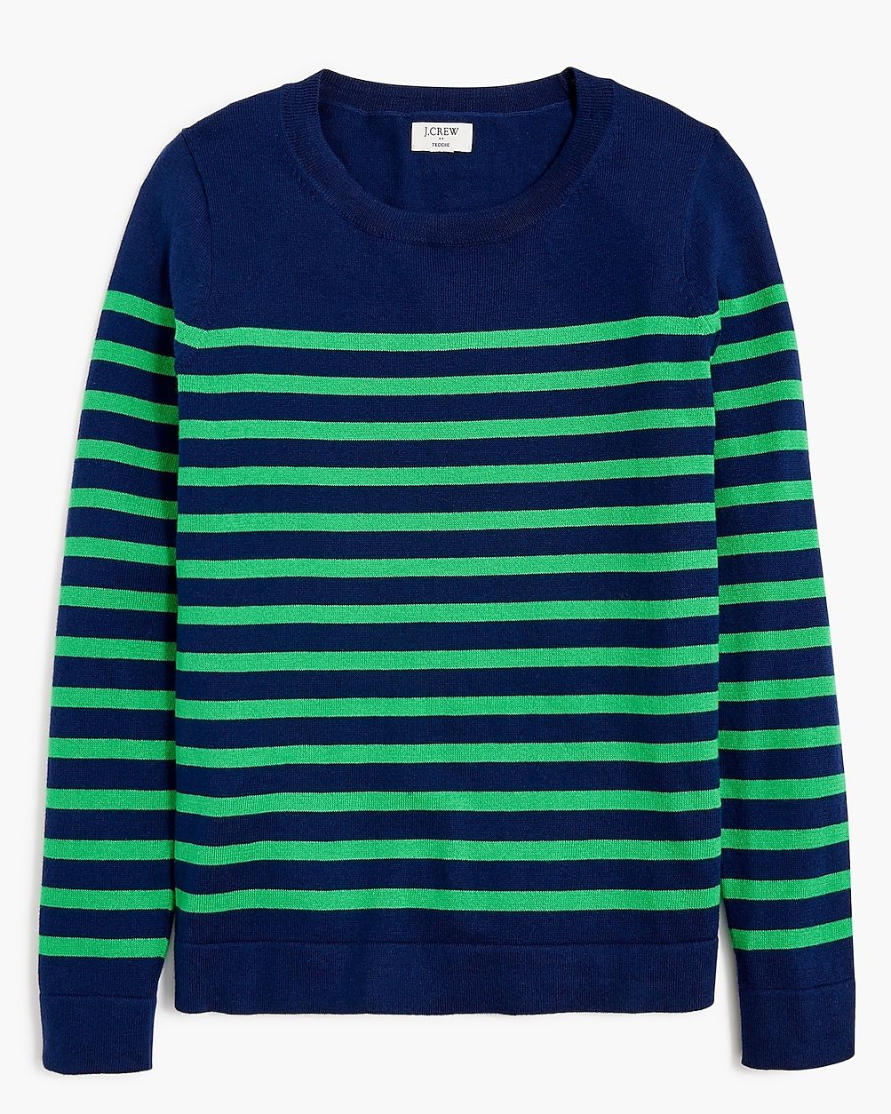 Striped Teddie sweater | J.Crew Factory