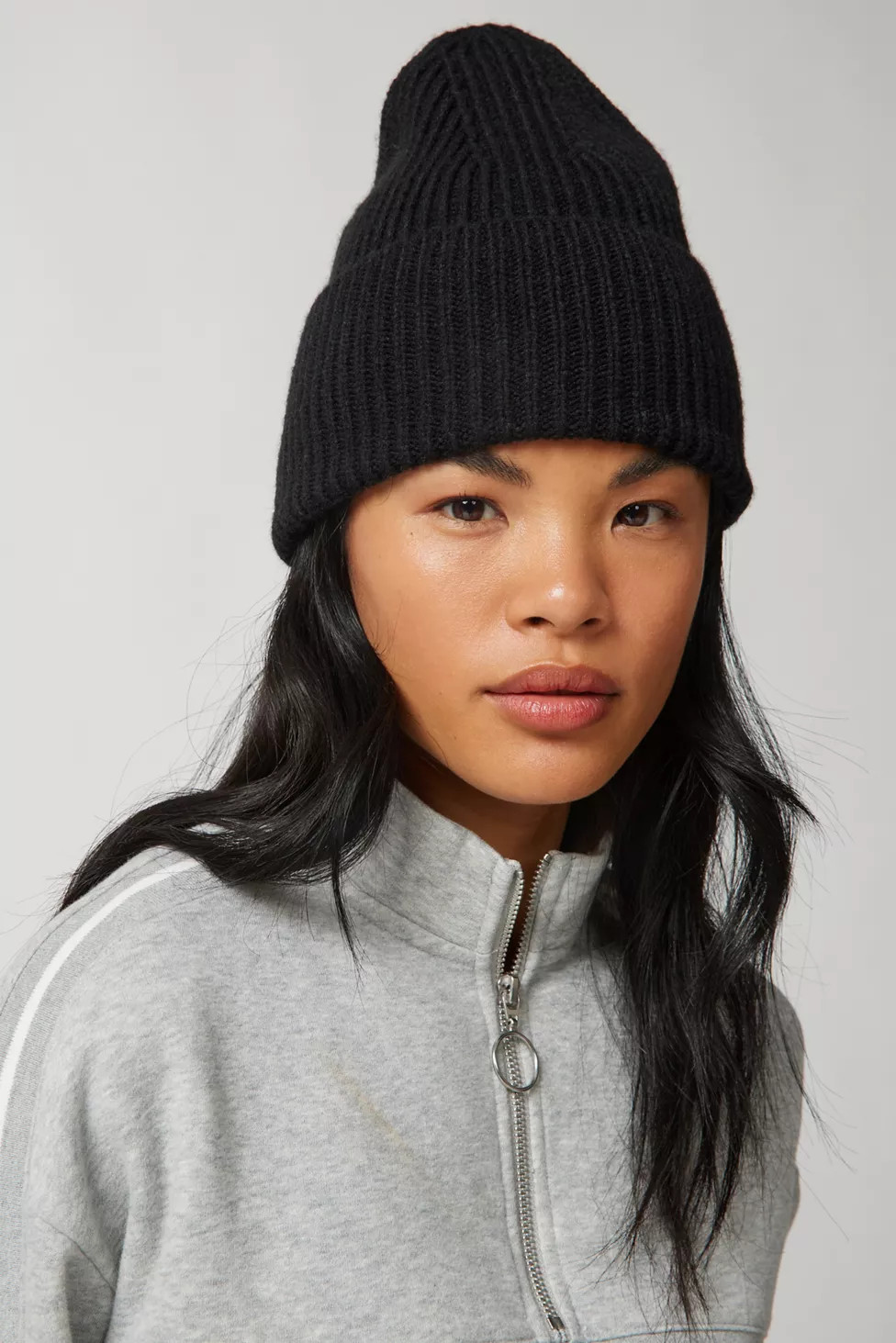 UO Khloe Ribbed Beanie | Urban Outfitters (US and RoW)
