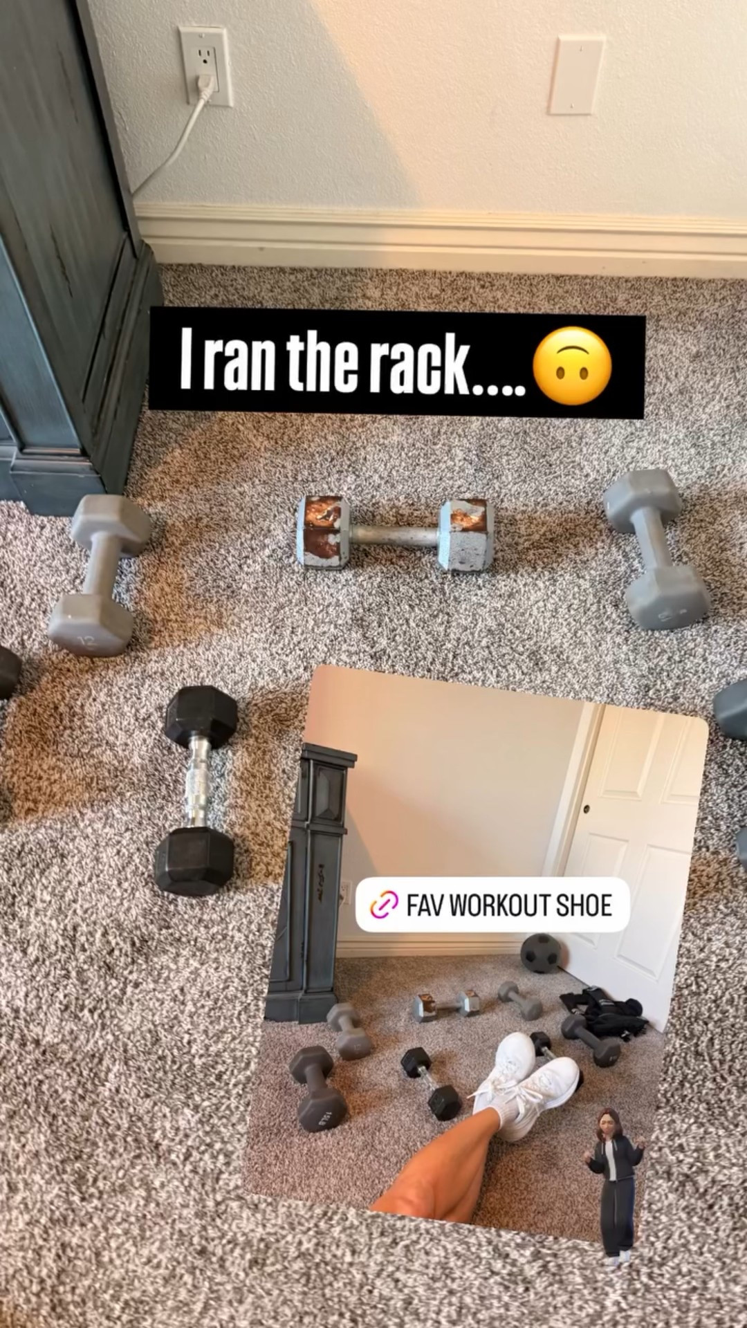 I ran the rack….🙃wearing my favorite workout shoe from Lululemon! This is my second pair of the Blissful shoe from Lululemon and I wear a size 9. I am normally a 8.5 but I enjoy the 9. 

#LTKfitnessgoals #LTKOver40 #LTKActive