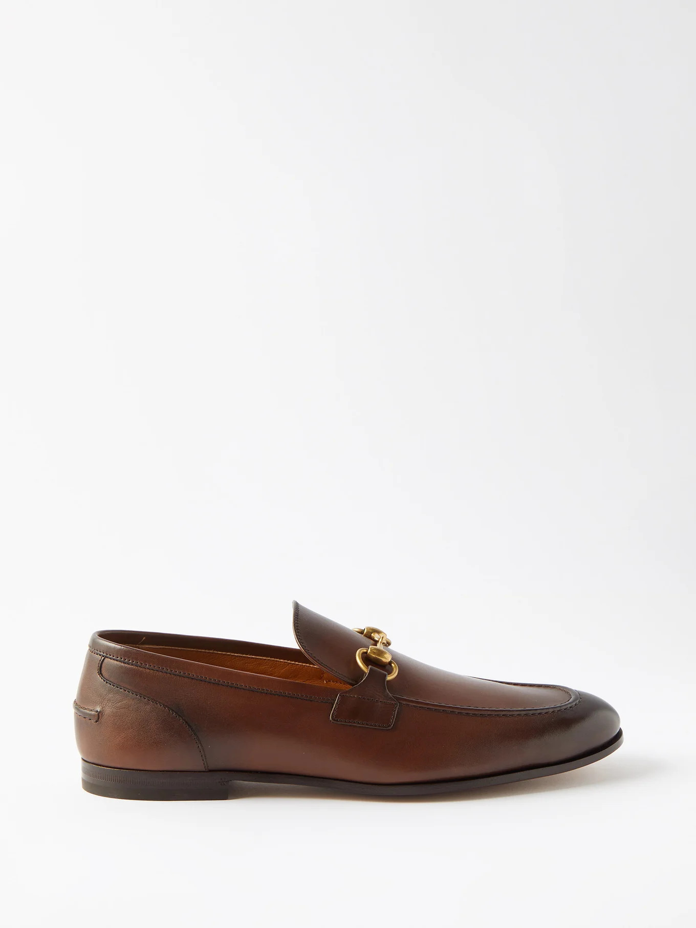 Jordaan Horsebit leather loafers | Gucci | Matches (UK)