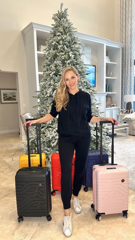 Loving all my new carry on bags! So cute and easy to travel with 

#LTKCyberWeek #LTKtravel #LTKsalealert
