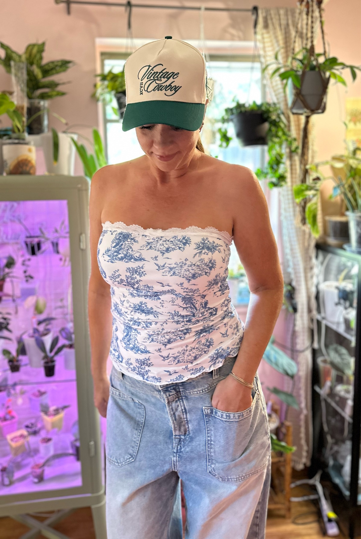 If you are looking for a cute girly strapless top here it is! Love this one! Affordable outfits, coastal outfit, tall girl style 

#LTKover40 #LTKfindsunder50 #LTKstyletip