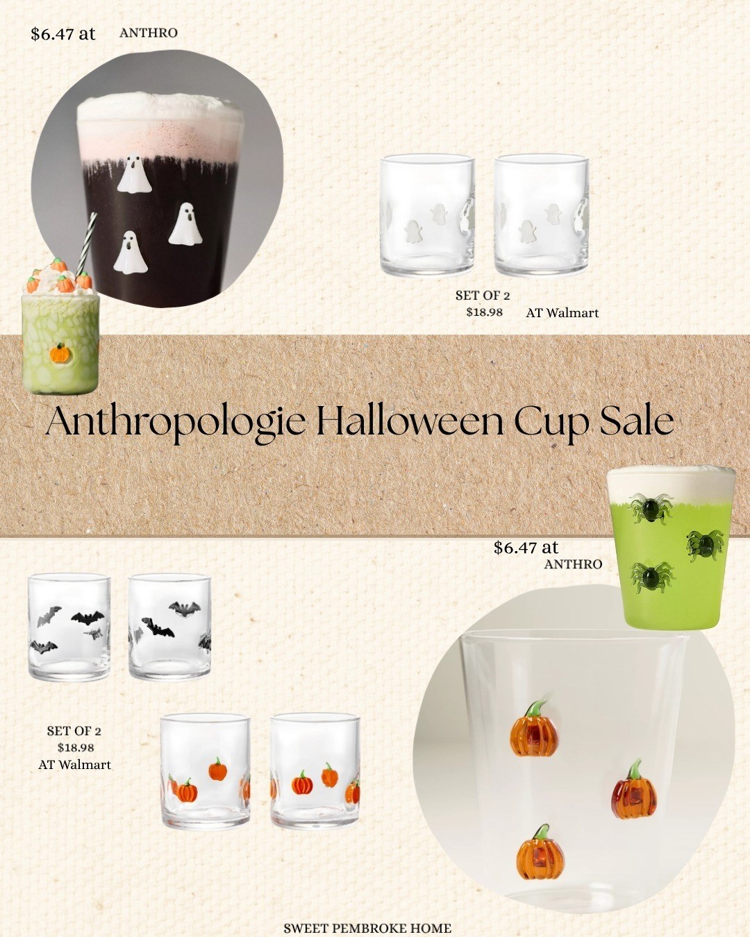Anthropolgie HALLOWEEN Cups are SALE!!! an EXTRA 50% OFF at Checkout!  Less expensive then the Walmart ones.  Get them before they sell out! 

 #Halloweencups #Anthropologie #LTKHalloween #LTKHome #LTKSaleAlert
