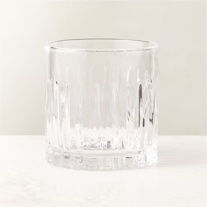Clarion Modern Double Old-Fashioned Glass + Reviews | CB2 | CB2