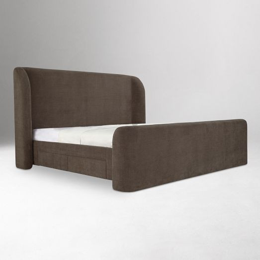 Vanessa Upholstered Storage Bed | West Elm (US)