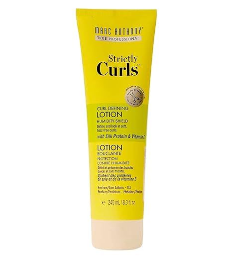 Marc Anthony Strictly Curls Curl Defining Styling Lotion, 8.3 Ounce Tube with Silk Protein and Vi... | Amazon (US)