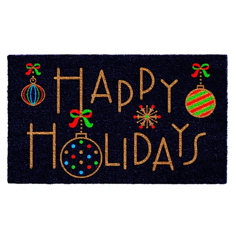 Happy Holidays Doormat | Walmart (US)