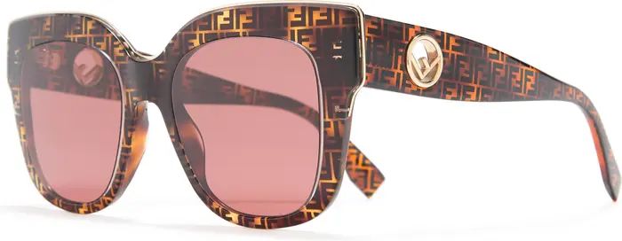51mm Logo Square Sunglasses | Nordstrom Rack