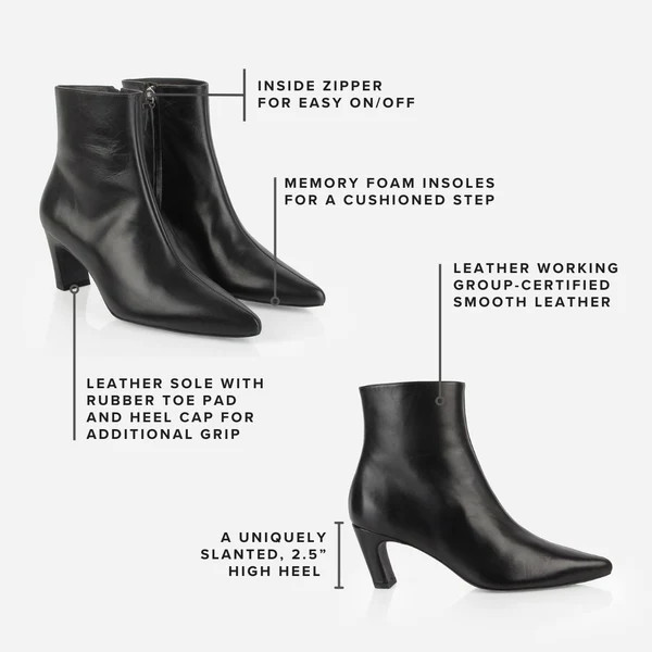The Toujours Boot Black | Poppy Barley