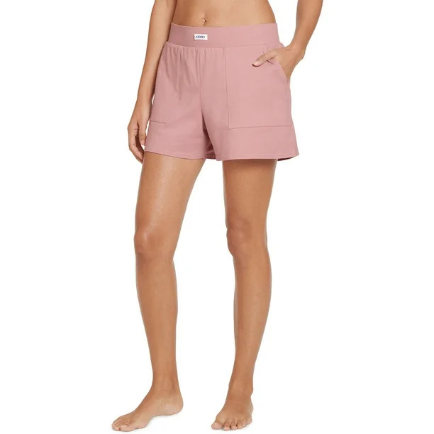 Jockey® Essentials Women's Organic Cotton Stretch Sleep Shorts, Sizes S-3X | Walmart (US)