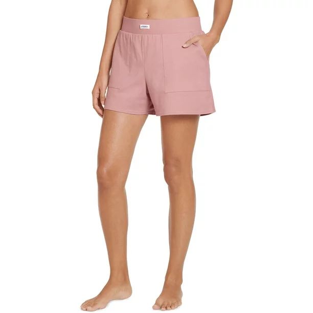 Jockey® Essentials Women's Organic Cotton Stretch Sleep Shorts, Sizes S-3X | Walmart (US)