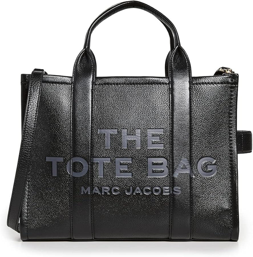 Marc Jacobs The Leather Medium Tote Bag | Amazon (US)