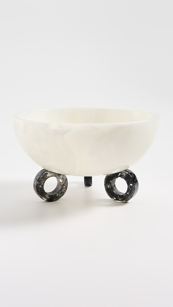 Jonathan Adler Mustique Disc Bowl - Black/White | Shopbop | Shopbop