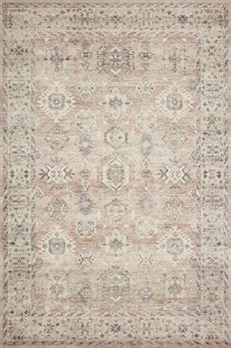 Loloi II Hathaway Collection HTH-03 Java / Multi, Traditional 7'-6" x 9'-6" Area Rug | Amazon (US)