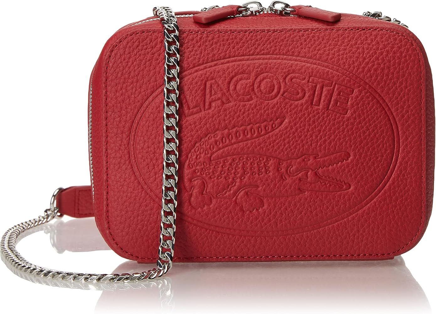 Lacoste Women's Croco Crew Crossbody Bag | Amazon (US)