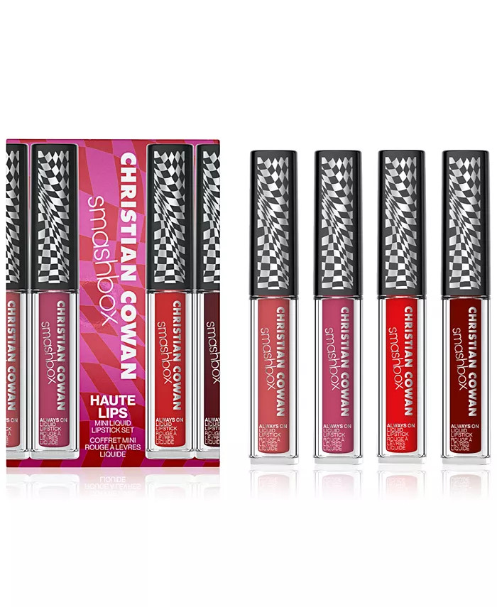 X Christian Cowan Haute Lips Mini Liquid Lipstick Set, Created for Macy's | Macy's