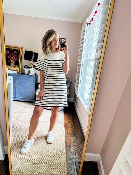 Obsessing over the striped knit shirt dress. It’s under $200 and I’m wearing an extra small. It’s the most comfortable material!

#LTKFind#LTKstyletip#LTKSeasonal

#LTKFind #LTKSeasonal