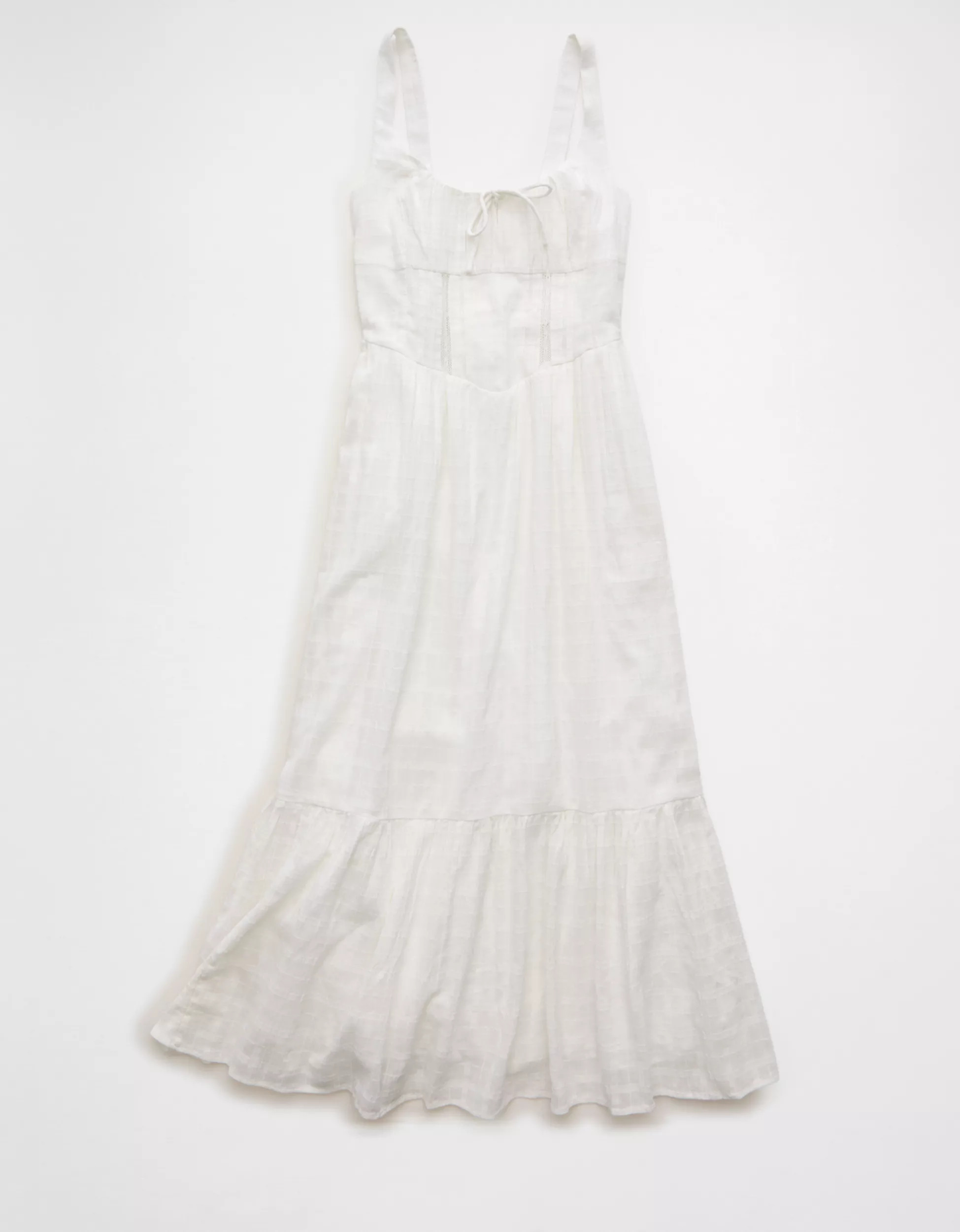 AE Catie Corset Midi Dress | American Eagle Outfitters (US & CA)