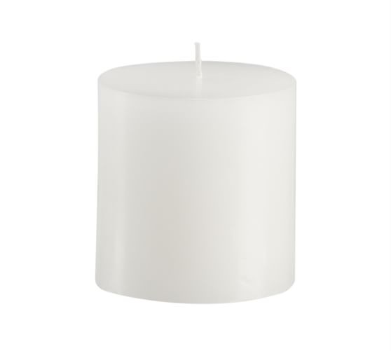 Unscented Pillar Candles | Pottery Barn (US)