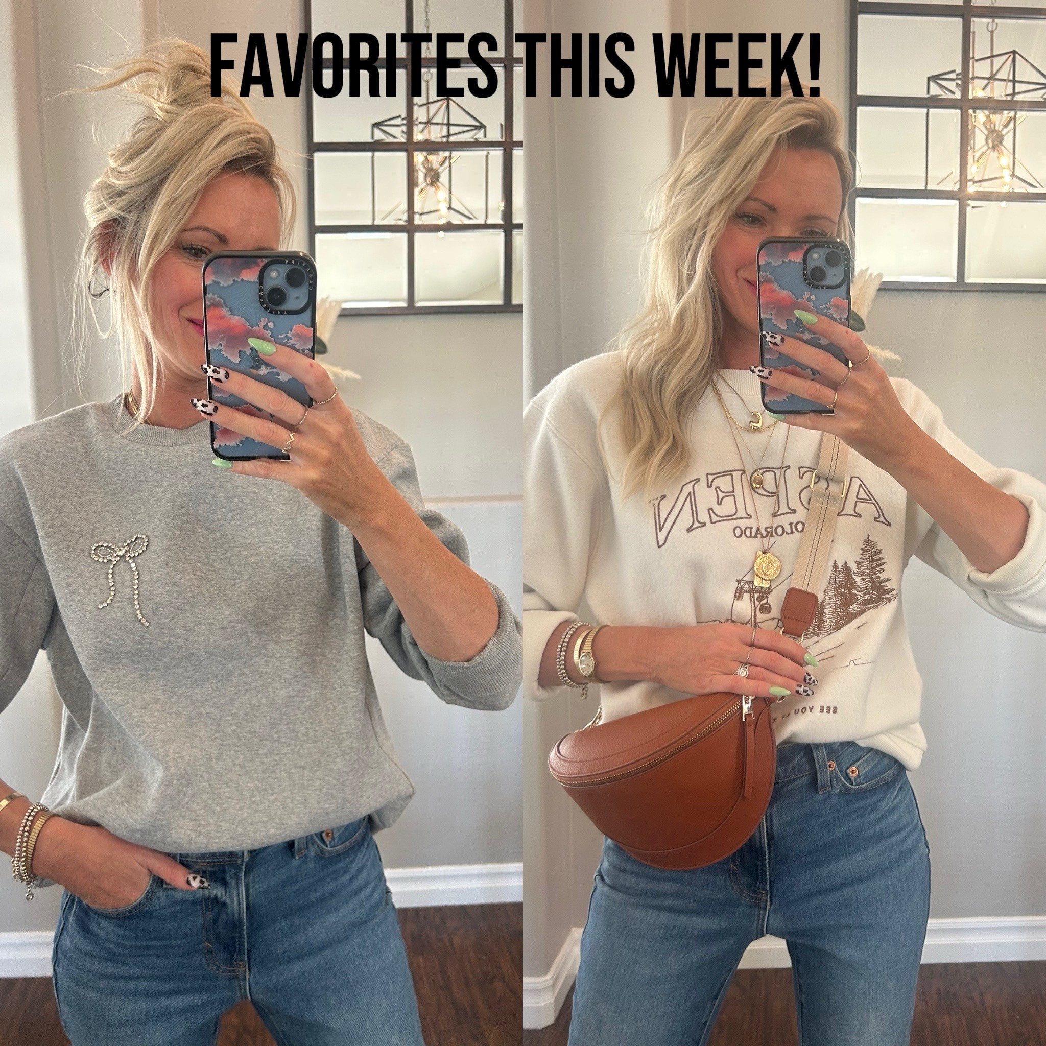 Casual cute sweatshirts! 



#LTKFindsUnder50 #LTKmomlife #LTKHoliday