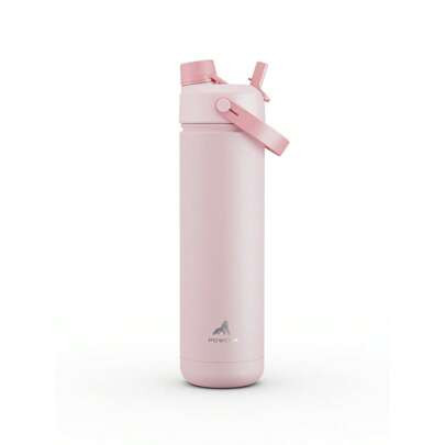 26 Oz Insulated Water Bottle With 2-In-1 Straw And Spout Lid, Keep Cold 24H, Leak-Proof, Double Wall Stainless Steel Water Bottle For Sports, Gym, Tr | SHEIN