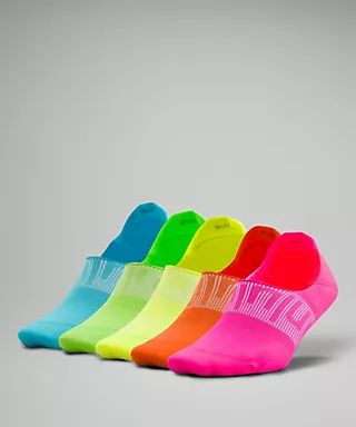 Women's Power Stride No-Show Sock with Active Grip 5 Pack Online Only | Lululemon (US)