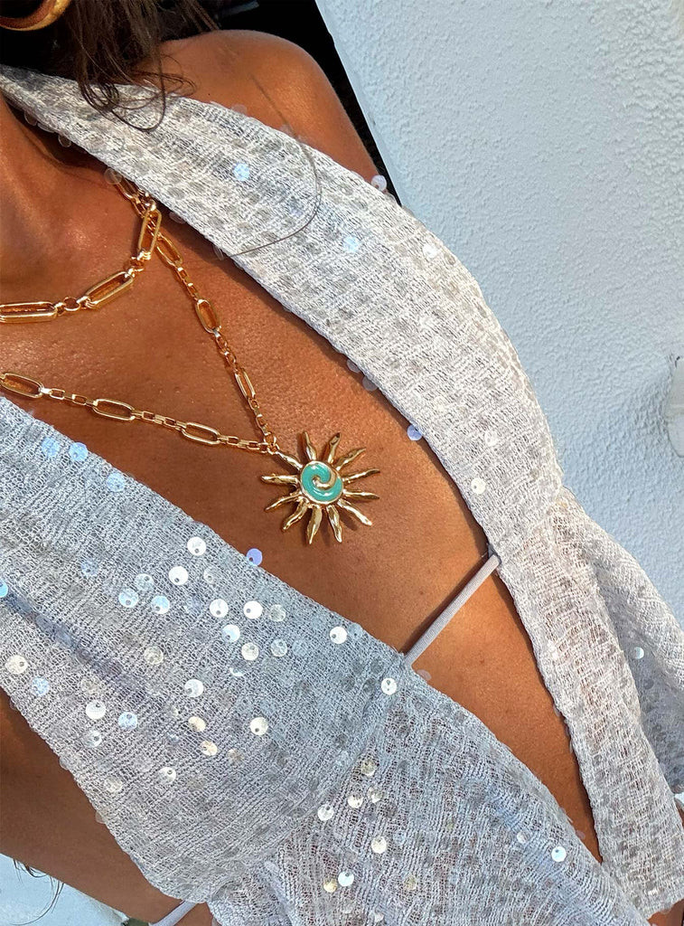 Split The Difference Necklace Pack Gold | Princess Polly US