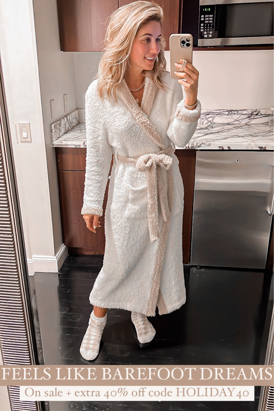 Two-Tone Buttery Robe-Get Xtra 40% … curated on LTK