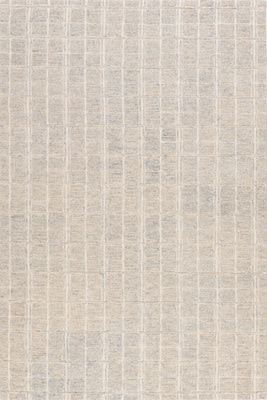 Blue Grey Jianna Checkered 5' x 8' rug | Rugs USA