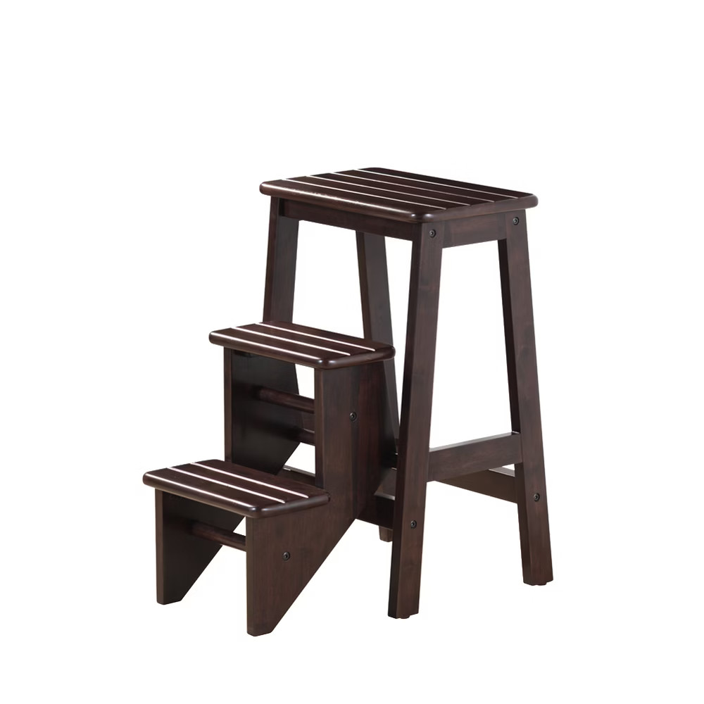 24"" Boraam Industries Folding Step Stool - Dark Cappuccino | Target