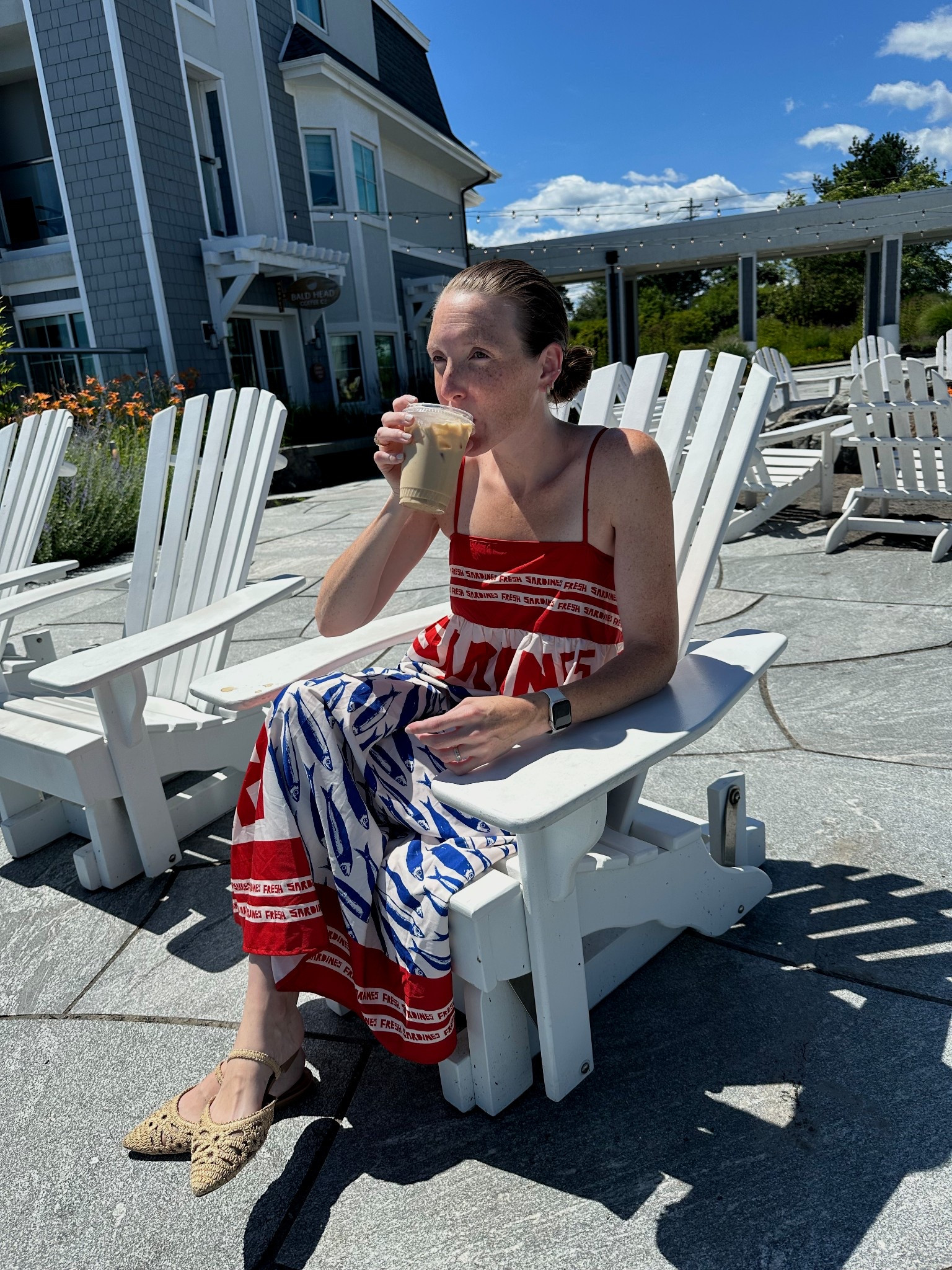 when an apple watch tan is my ‘proof of sun’ ⌚️ ☀️ dress and flats both under $50 🎣  

#LTKFindsUnder50 #LTKSaleAlert #LTKStyleTip