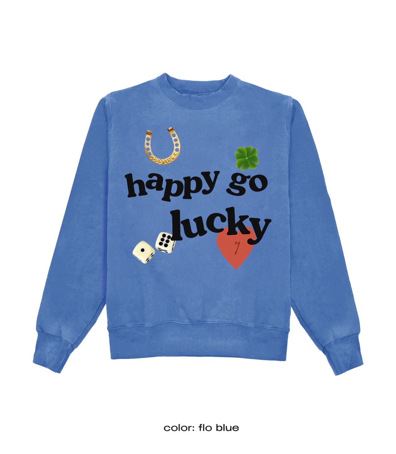 Happy Go Lucky Crewneck | Shop Kristin Jones