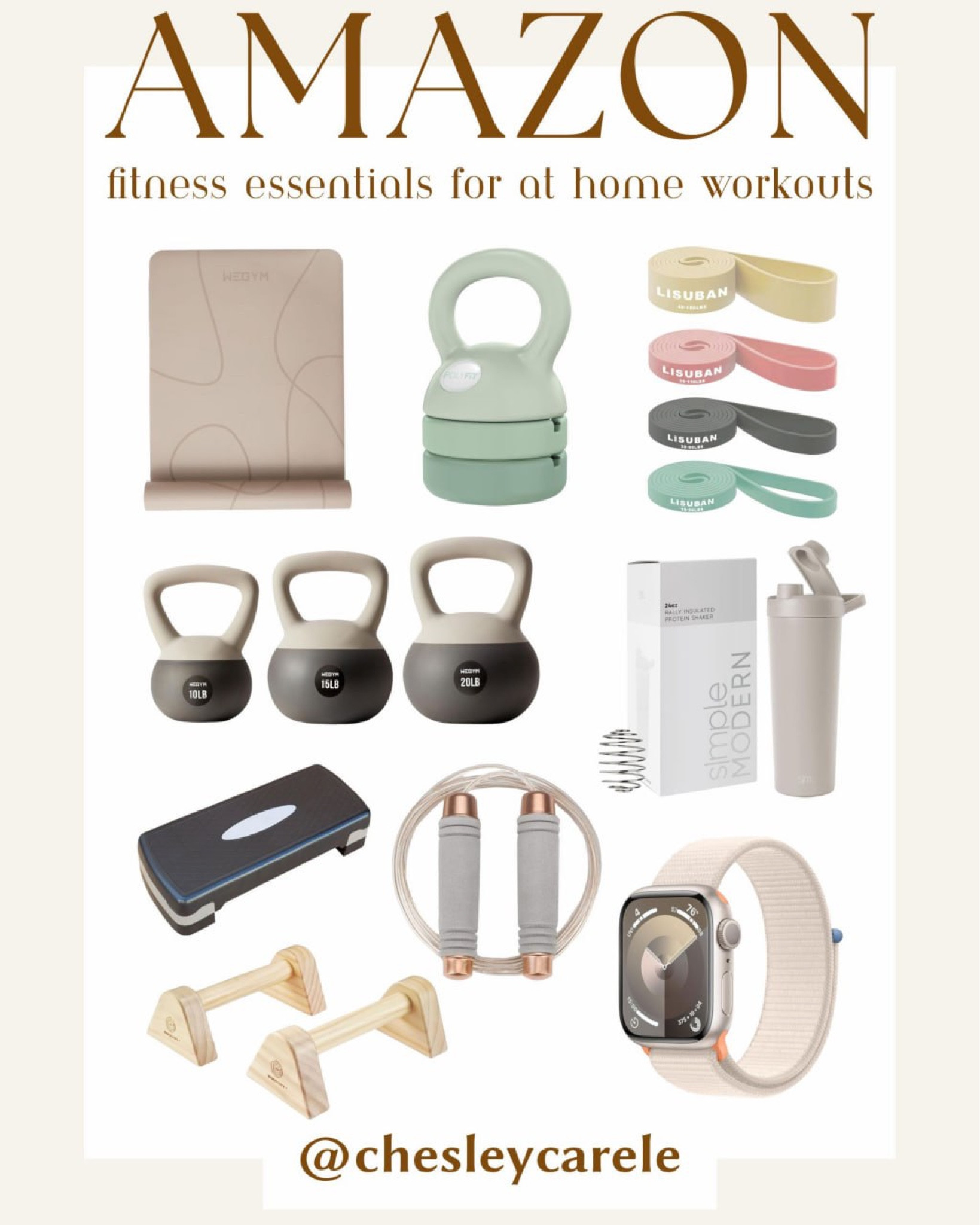 Working out at home?? Here are my must-haves for a great and effective at home workout on Amazon! 

#LTKfitness #LTKActive #LTKhome