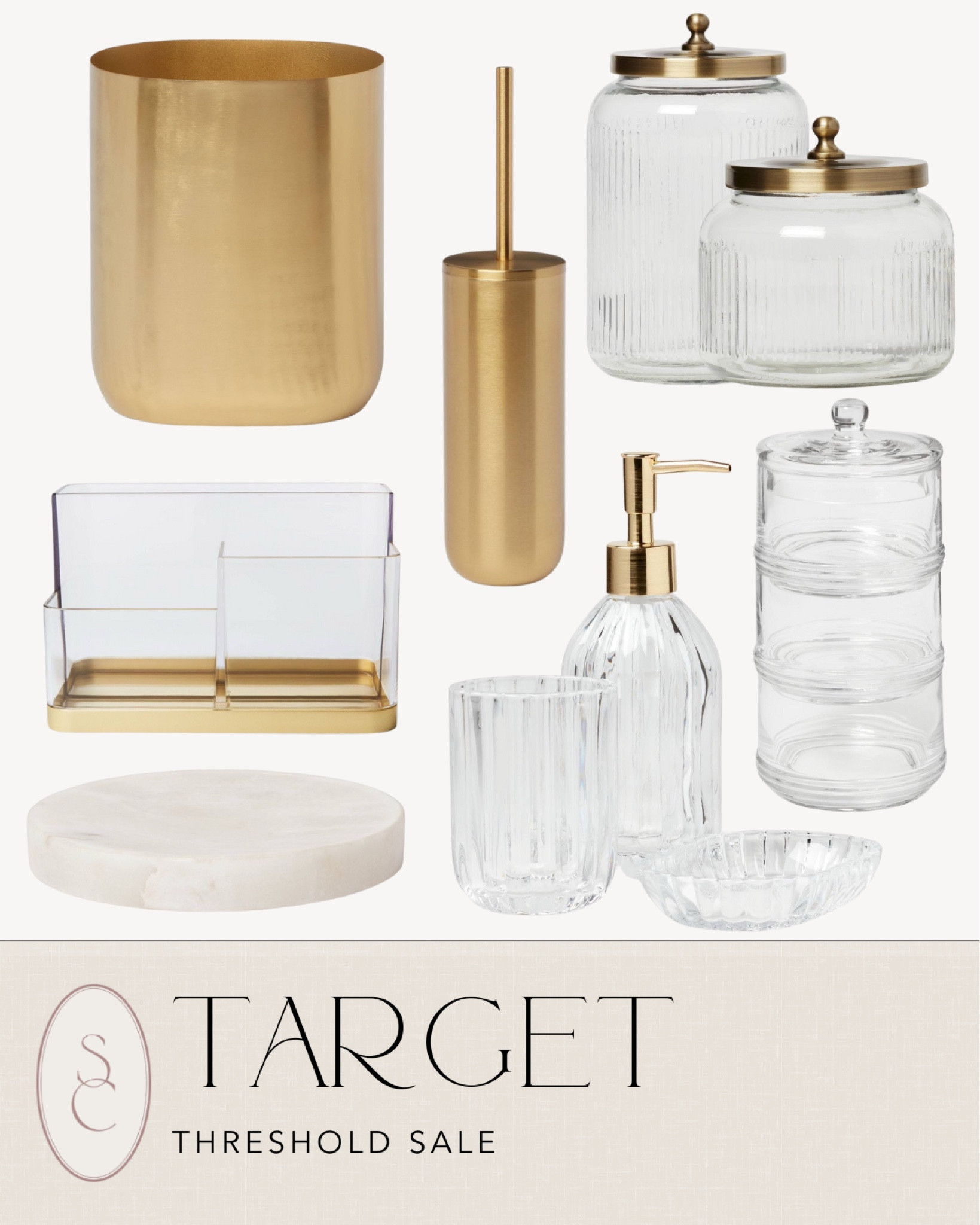 Target has select threshold bathroom 30% off right now! Grab some of my favorites on sale! 

Target, target bathroom, bathroom decor, threshold decor, target sale, target circle week, target sales 

#LTKSeasonal #LTKSaleAlert #LTKHome