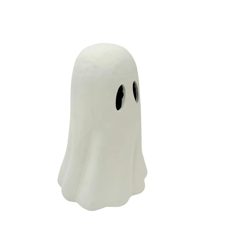 Paper Mache Ghost White Tabletop Decor, 11"Height, Fall by Way To Celebrate | Walmart (US)