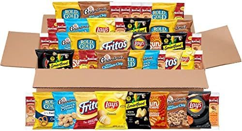 Frito-Lay Sweet & Salty Snacks Variety Box, Mix of Cookies, Crackers, Chips & Nuts, 50 Sweet & Salty | Amazon (US)