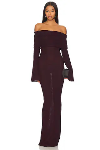 Galleria Dress in Merlot | Revolve Clothing (Global)