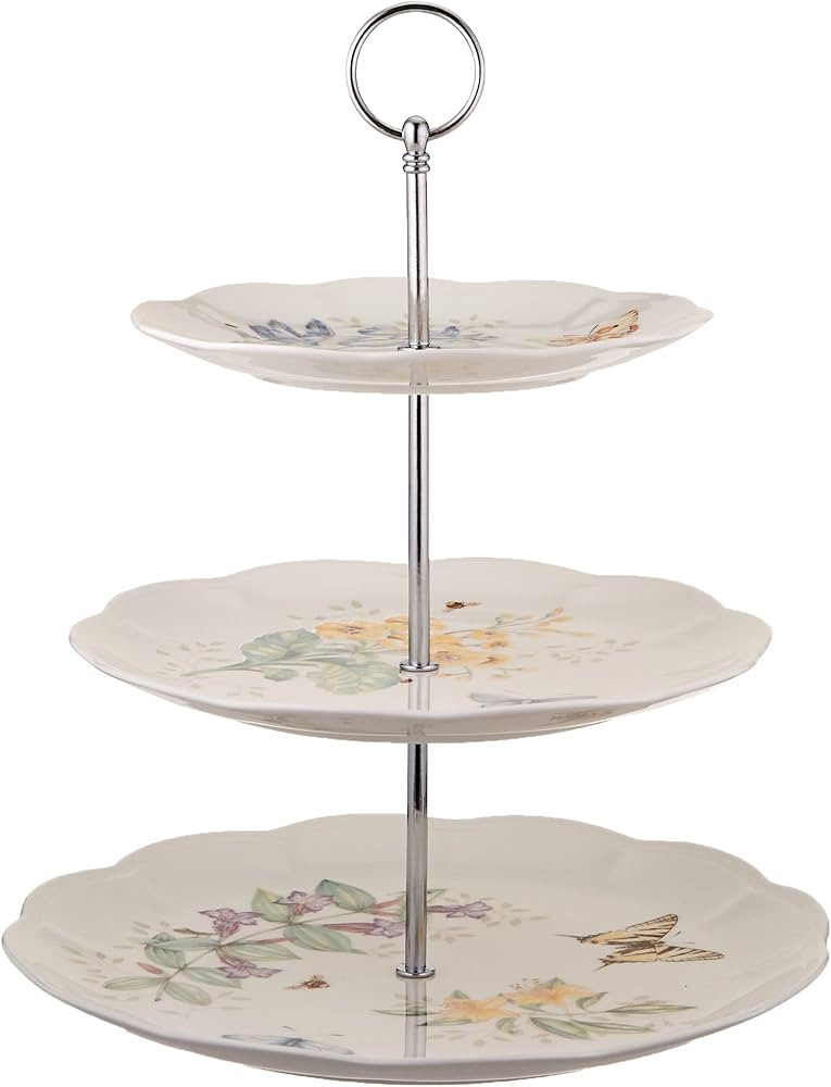 Lenox Butterfly Meadow 3-Tiered Server, 4.10 LB, Multi | Amazon (US)