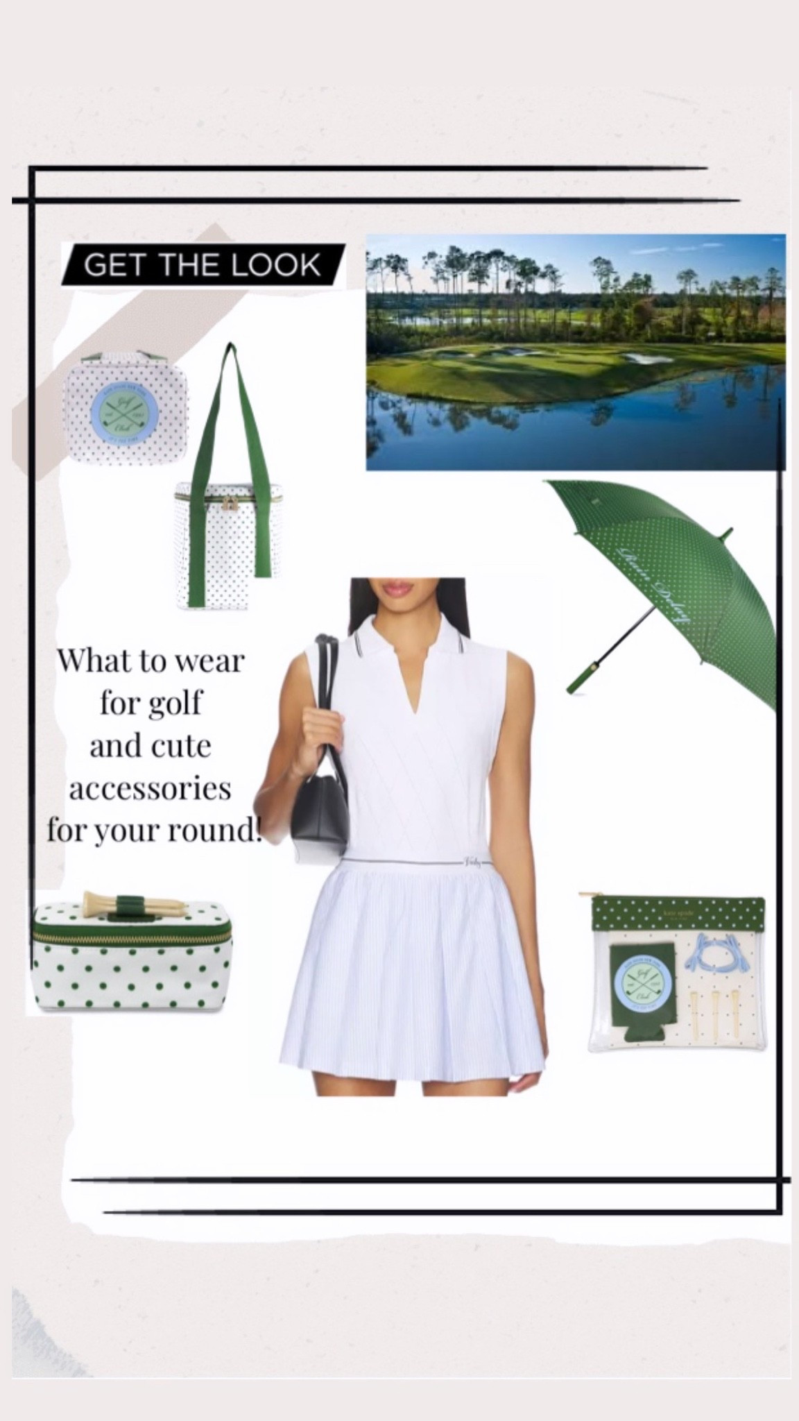 What to wear for golf and cute accessories for your round⛳️

#LTKOver40 #LTKActive
