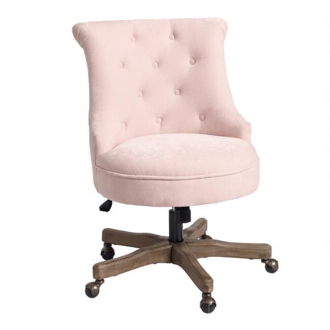 Elsie Upholstered Office Chair | World Market