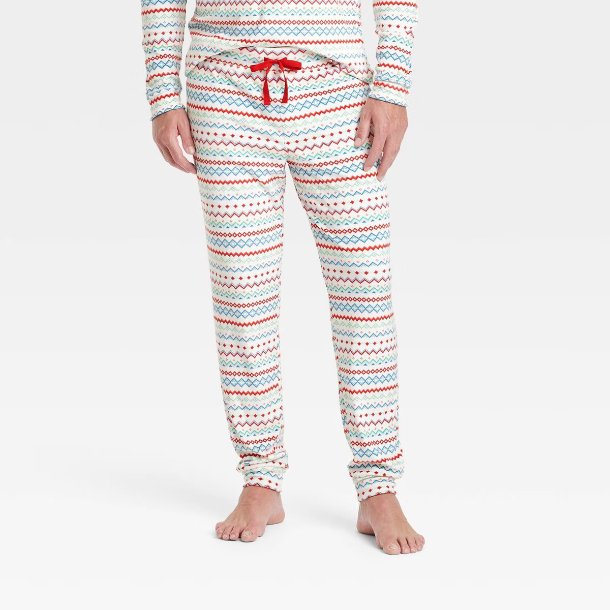 Men's Fair Isle Print Snuggly Soft Holiday Matching Family Pajama Pants - Wondershop™ | Target