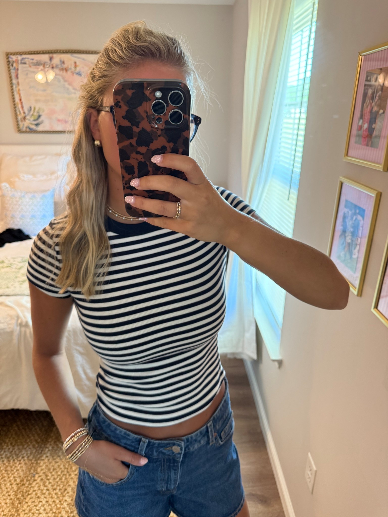 Shorts are H&M but not on website yet!