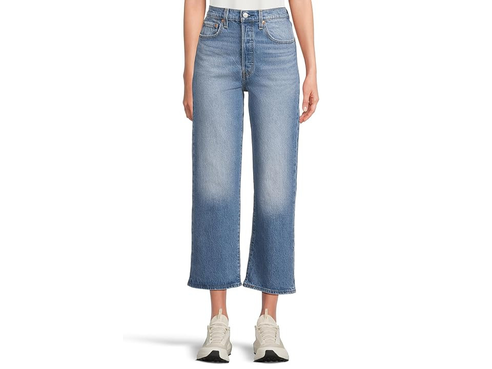 Levi's(r) Premium Ribcage Crop Women's Jeans Dance Around : 31 27, Cotton/Denim/Elastane | Zappos